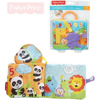 Fisher-Price mäkká knižka so zvieratkami