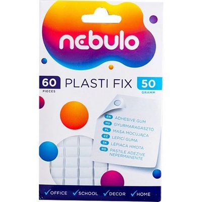 NEBULO Лепило за шпакловка NEBULO Plasti Fix 50 г бяло 60 кубчета/опаковка NPF (NPF)