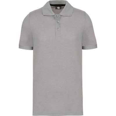 Designed To Work pánská nežmolkující polokošile Finish sněhová šedá