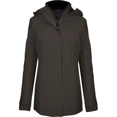 Kariban parka k6108 / Дамско зимно яке - тъмносиво xs (20610867000)