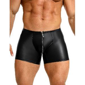 SuperLove Alpha Men Boxer with Zipper 290 Black L