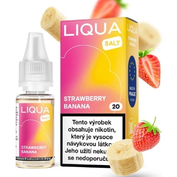 Liqua Salt Strawberry Banana 10 ml 20 mg
