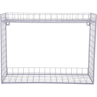 PT LIVING Лилав стоманен стенен рафт на няколко нива 40 cm Reja - PT LIVING (PT4257PU)