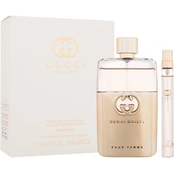 Gucci Guilty подаръчен комплект: EDP 90 ml + EDP 10 ml за жени