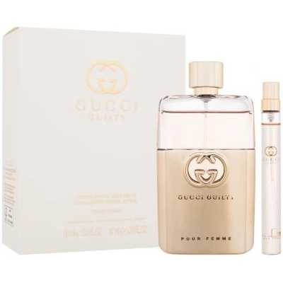 Gucci Guilty подаръчен комплект: EDP 90 ml + EDP 10 ml за жени