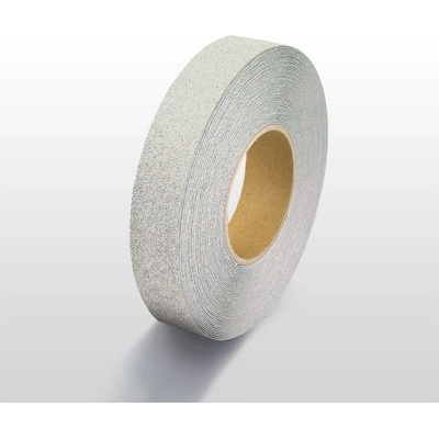 Protiskluzová páska standard WT-5411 – minerální granulát v syntetické pryskyřici, transparentní, 25 mm × 18 m