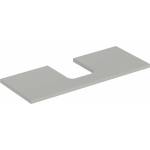 Geberit Плот за мивка Geberit One с централен изрез 120 см, матово сиво (505.275.00.7)