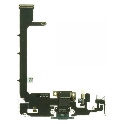 Charging Dock Connector Flex + Board Dark Green Pro Apple iPhone 11 Pro Max (Genuine)
