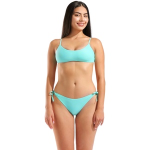 arena essentials bikini bandeau water blue m - uk34