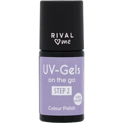 RIVAL Loves Me Lak na nehty UV gel 11 lavender lullaby
