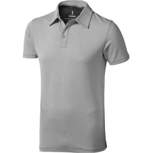Pánske stretch Polo tričko Markham sivé melange
