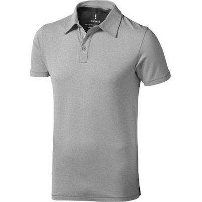 Pánske stretch Polo tričko Markham sivé melange