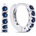 Brilio Silver EA672WB
