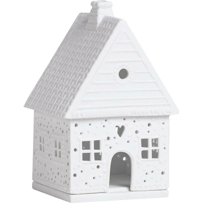 räder Porcelánový svícen Gingerbread House, bílá barva, porcelán – Zbozi.Blesk.cz