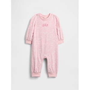 GAP Бебешки гащеризон с лого GAP GAP | Rozov | Момичешки | 3-6 месеца - zoot - 54,61 лв