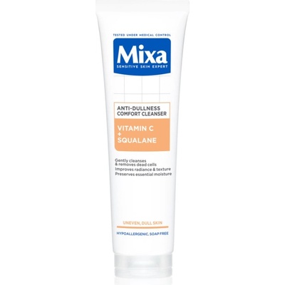 Mixa Anti-Dark Spot почистващ гел за лице с витамин С 150ml