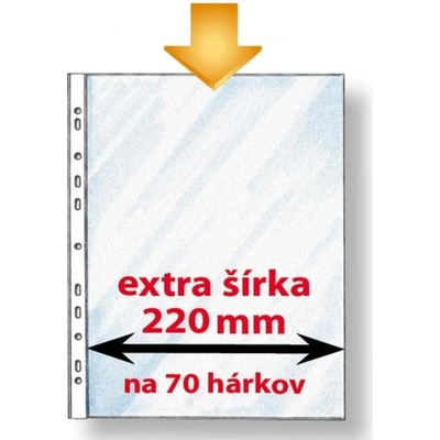 KARTONPP Euroobal Karton PP economy A4 maxi extra široký 50mic 50ks