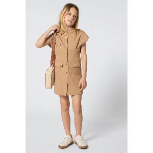 Michael Kors чанта crossbody за деца от сплетена материя (R30630)