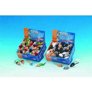 Nobby Играчка Мишки разноцветни с перца 6 см nobby Германия 80111