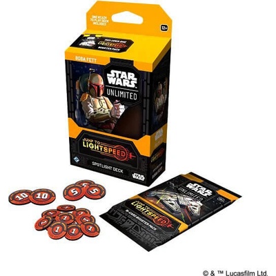 Fantasy Flight Games Star Wars: Unlimited TCG Jump to Lightspeed Spotlight Deck Boba Fett