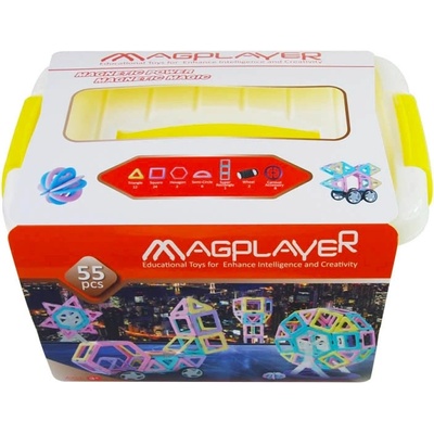 Magplayer magnetická stavebnice 55 ks