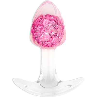ToyJoy Anal Play Crystal Butt Plug Small Pink