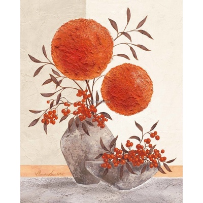 Oranžové koule 1 deska 60x80