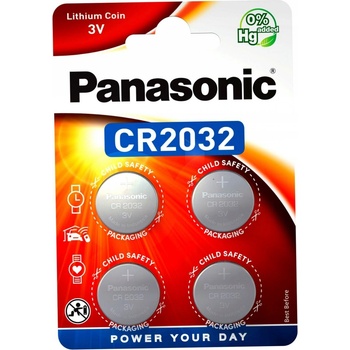 Panasonic CR2032 4ks CR-2032EL/4B