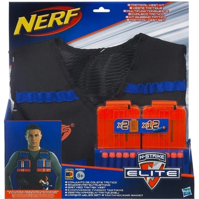 Nerf N-Strike Elite vesta s 2 zásobníky a 12 šipkami – Zbozi.Blesk.cz