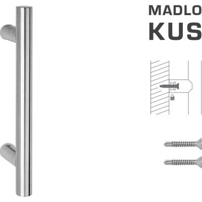 MPkovania FT - MADLO kód K00 Ø 25 mm ST ks Rozteč madla: 200 mm, Rozmer profilu madla: Ø 25 mm, Dĺžka: 300 mm