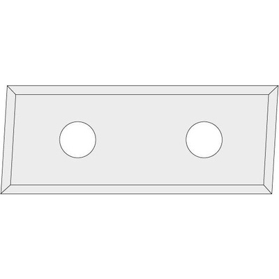 IGM N017-29545LH žiletka tvrdokovová Z4 zkosená 3° - 28,3x12x1,5 LH UNI
