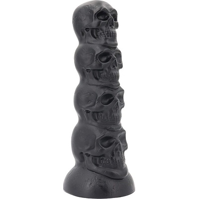 All Black Skull dildo 24 cm