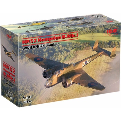 ICM Handley Page HP.52 Hampden B.Mk.I British WWII Bomber 1:48