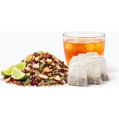 QuickTea Tropické léto ovocný cold brew čaj sáčkový čaj 18 ks