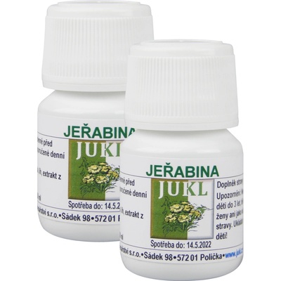 Bylinářství kořenářství Jukl Tinktúra Jarabina 30 ml