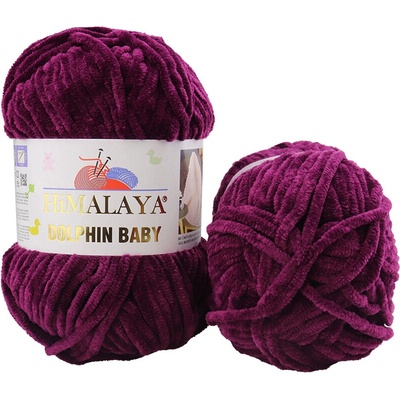 Himalaya příze Dolphin Baby 80339 vínově fialová