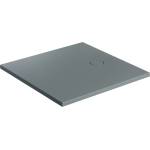 Omnires Aquarock M+ - Душ-тава 80x80 см, матово сива AQUAROCK80-KAG (AQUAROCK80-KAG)