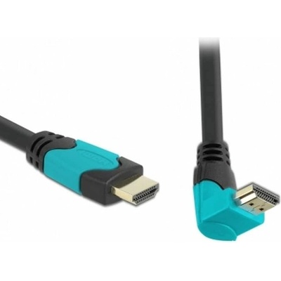 Delock Кабел Delock, от HDMI(м) към HDMI(м), 3m, черен, 8K@60Hz, 90° наклонен конектор надолу (86993)