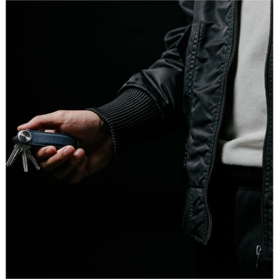 Kľúčenka Kožená Orbitkey Pro Sapphire tmavo modrá