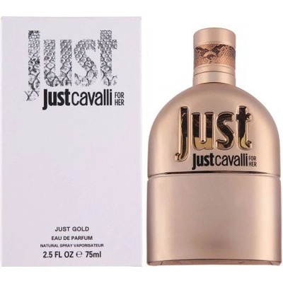 Roberto Cavalli Just Cavalli Gold parfémovaná voda dámská 75 ml tester