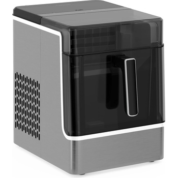 Klarstein Ice Lux машина за лед, Неръждаема стомана, 23кг/24ч, Самопочистване (TK49-VSteel-23Kg-SS) (TK49-VSteel-23Kg-SS)