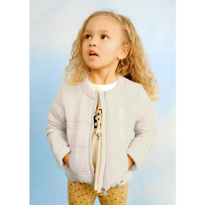 MAYORAL Яке против вятър меко в бежов цвят за мини момиче Майорал с цип