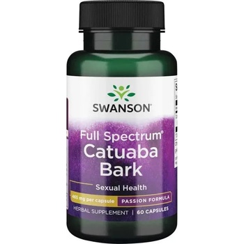 Image 1 of Swanson Full Spectrum Catuaba Bark, 465 mg, 60 капсули, Swanson (SW1436)