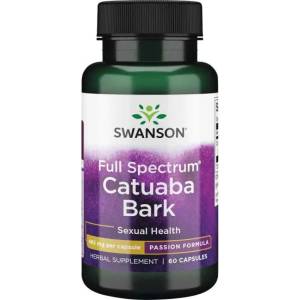 Swanson Full Spectrum Catuaba Bark, 465 mg, 60 капсули, Swanson (SW1436)