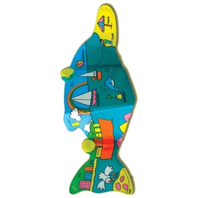 Детска книжка за баня Делфинчето Биби