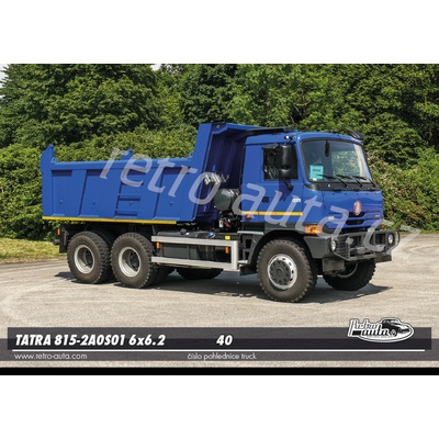 Pohlednice TRUCK č. 40 - TATRA 815-2A0S01 6x6.2