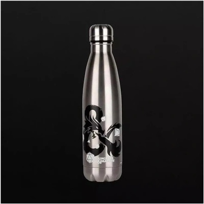 Konix Termoláhev Dungeons & Dragons Logo stříbrná 500 ml