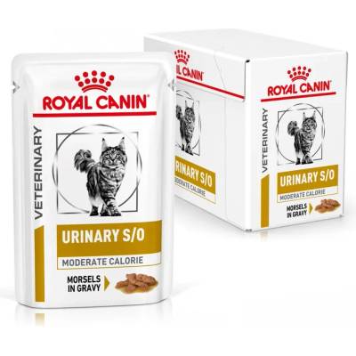 Royal Canin VHN Cat Urinary S/O Moderate Calorie Gravy Kapsičky 12x85 g