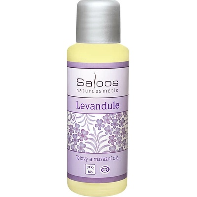 Saloos Bio masážny olej Levanduľa 500 ml