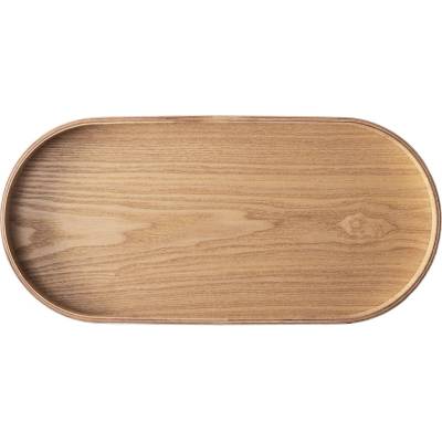 Lunasol Oválny podnos 35.5 x 16.5 x 2.5 cm Elements Wood jaseň